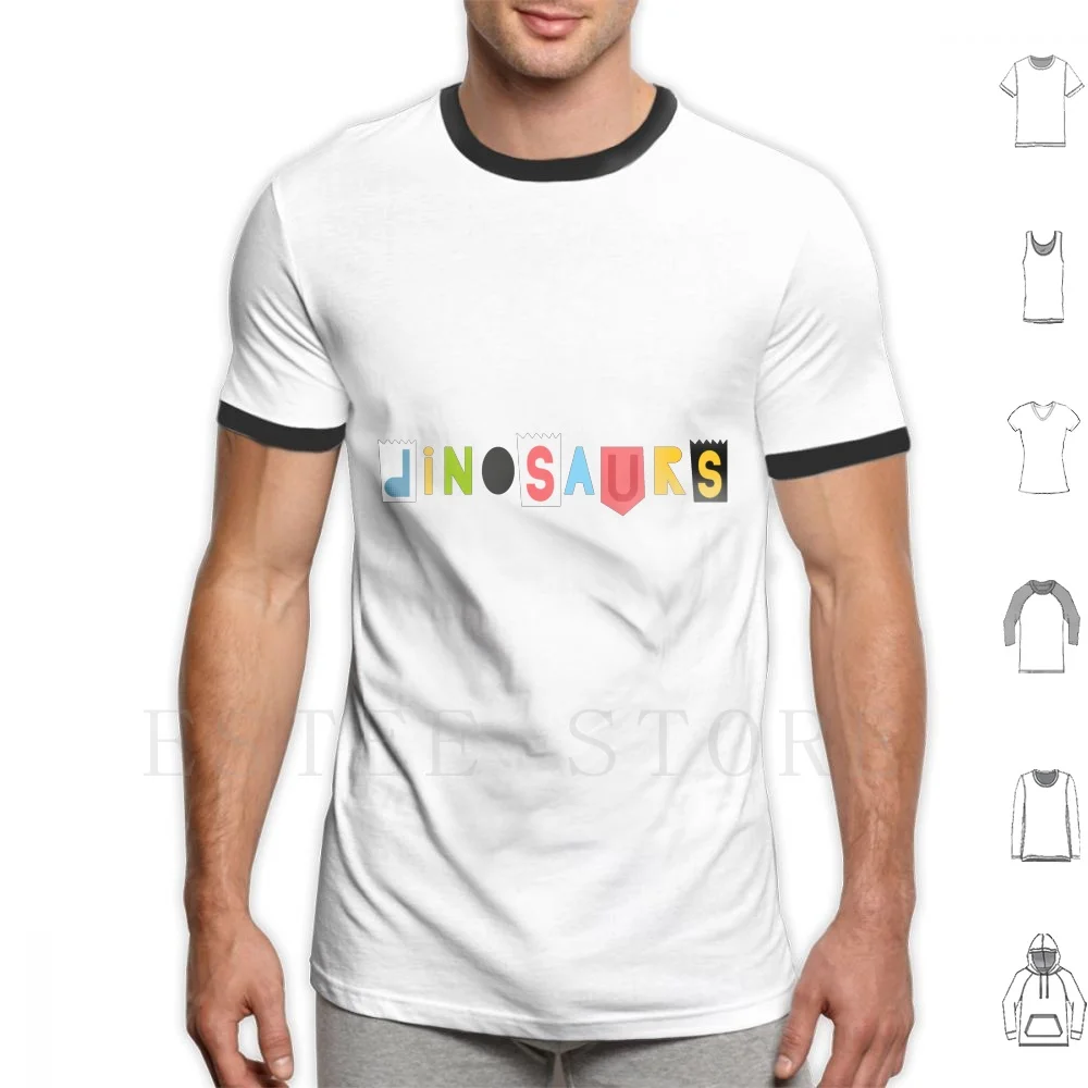 Dinosaur-Dino T Shirt Uomo Cotone 6Xl Dinosauro Dinosauri Dino Dinos Tyrannosaurus T Rex Miglior Dinosauro Kawaii Dino Pattern