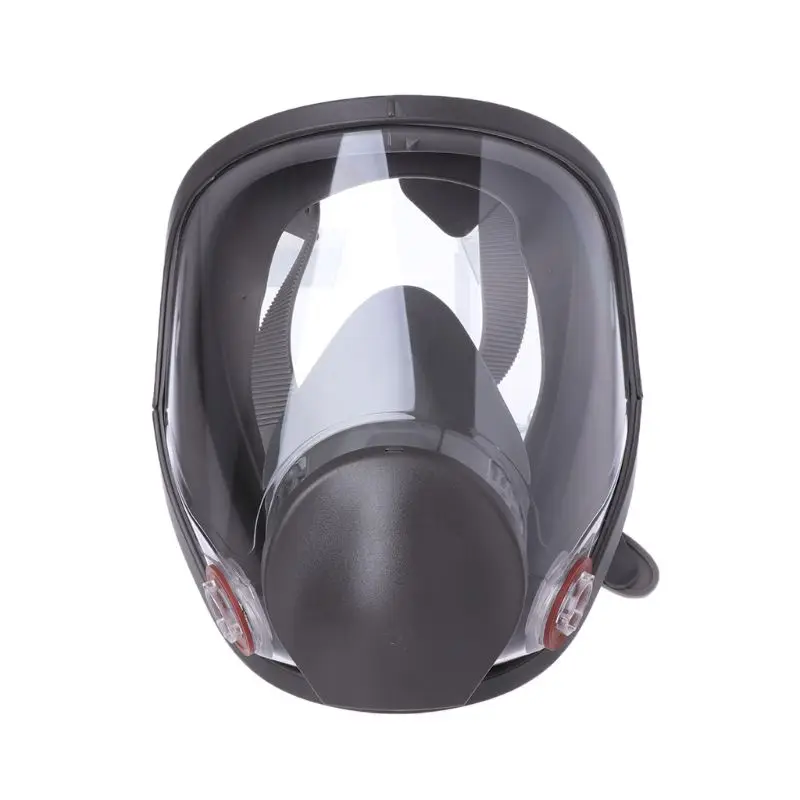 Full Face Facepiece Respirator Kit Painting Spraying Dust Silicone Gas Mask