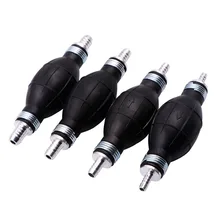 6/8/10/12mm Universal Car Fuel Pump Rubber Manual Transfer Liquid Gasoline Petrol Diesel Hand Primer Bulb Tube Aluminum