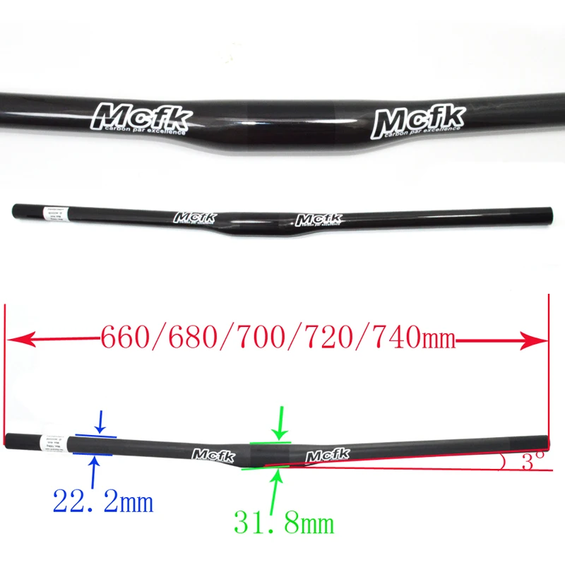 Mcfk Manubri Bici Corsa In Carbonio Thm Manubrio Bici Da Corsa In