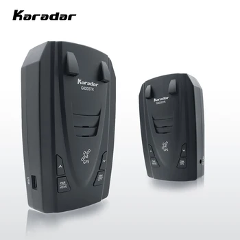 Karadar G820STR Radar Detectors Led 2 in 1 Radar Detector for Russia with GPS Car Anti Radars Police Speed Auto X CT K La
