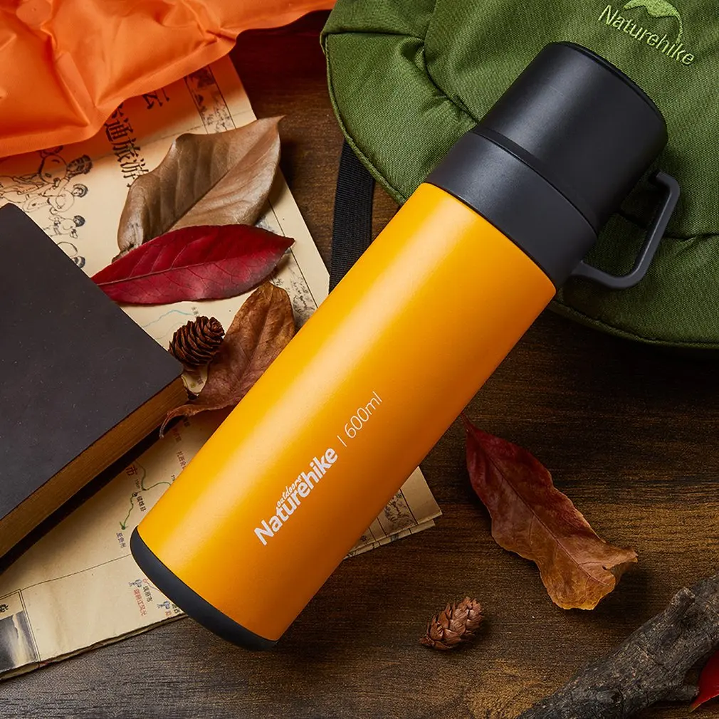 Naturehike герметичная чашка из нержавеющей стали с вакуумной изоляцией, кружка, контейнеры для путешествий на открытом воздухе, прочная, Экологически чистая