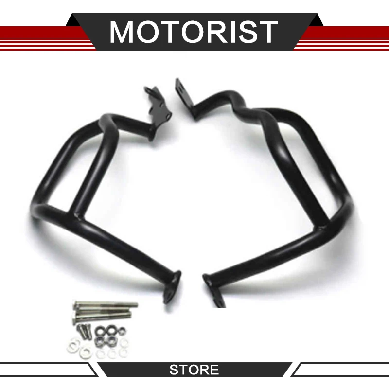 

MOTORIST Upanddown Crash Bar Engine Guard Bumper Frame Protector for 2016-2017 Honda CRF 1000 L 1000L Africa Twin ABS CRF1000L
