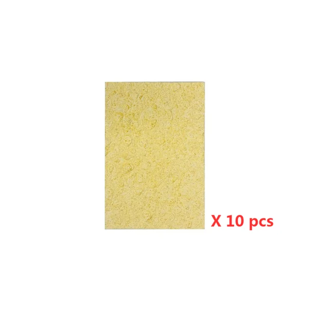 Soldering Iron 60W Adjustable Temperature Electric Solder Iron Rework Station Mini Handle Heat Pencil Welding Repair Tools 10pcs sponge