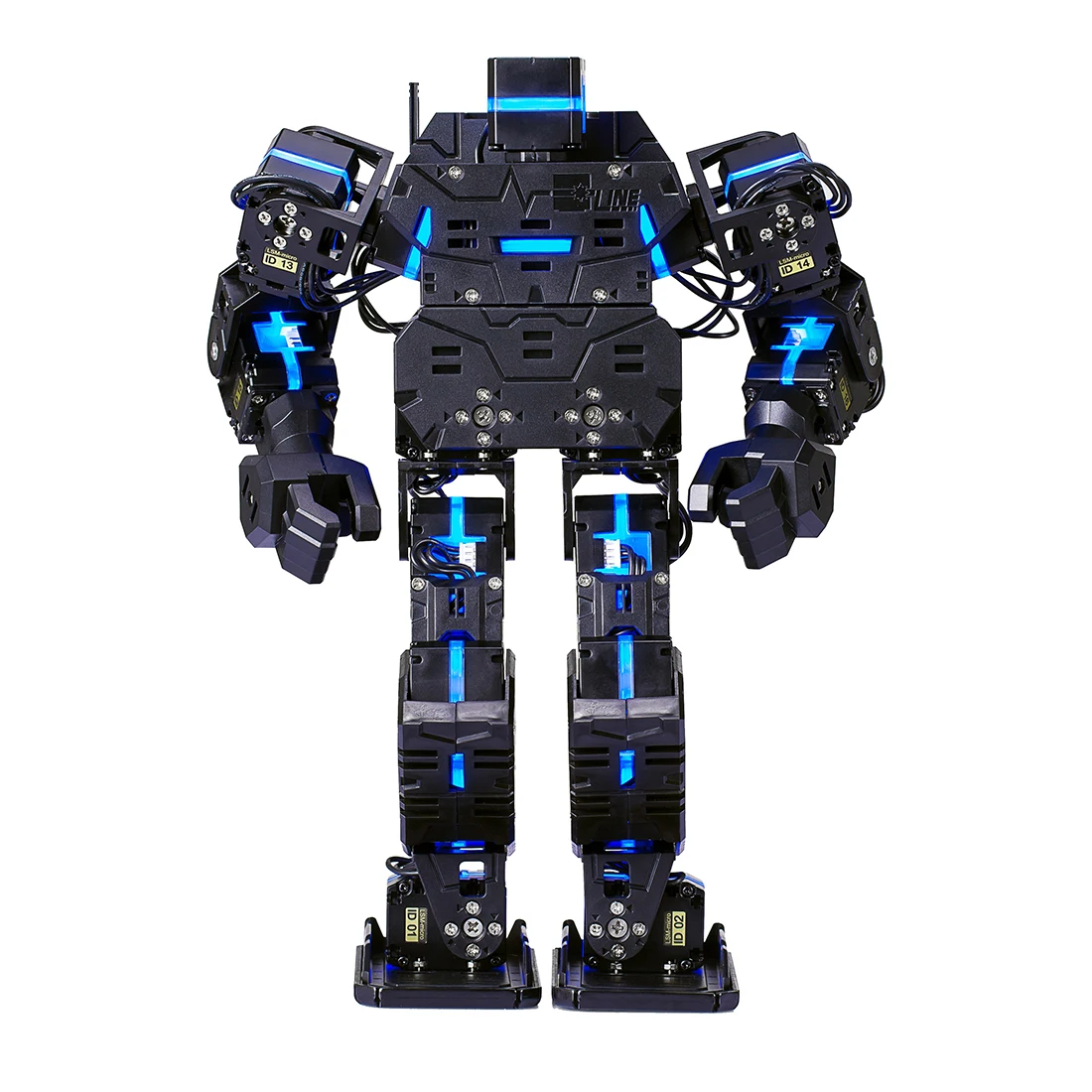 27 см My Robot Time LINE-Core M графический DIY программируемый гуманоидный робот Обучающий робот комплект-черный/красный/синий/белый