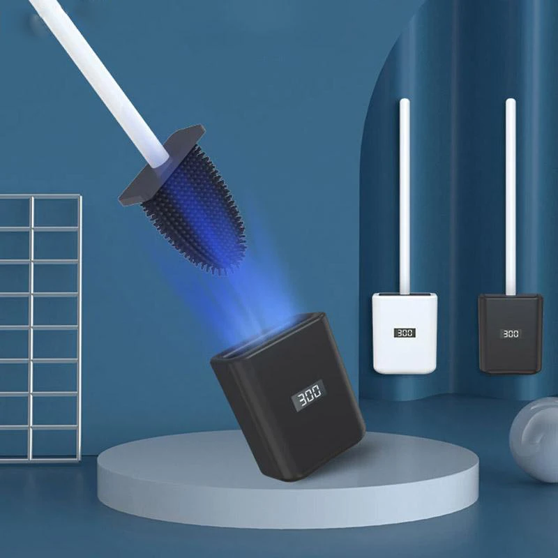 HouseholdSmartUvUltravioletDisinfectingToiletBrushSet
