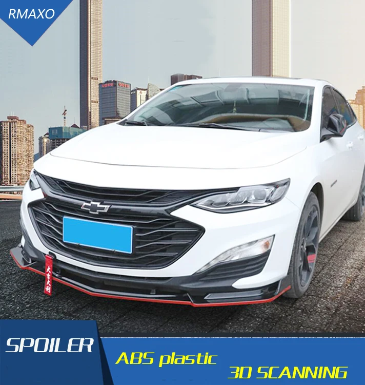 Задний спойлер для Malibu XL 2017-2019 задний ABS диффузор переднего бампера защитные