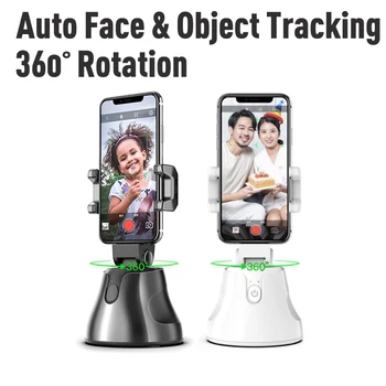 

360° Selfie Shooting Gimbal Face Object Tracking Selfie Stick For Smartphone Stand Camera Phone Holder For Vlog Live Photo Video