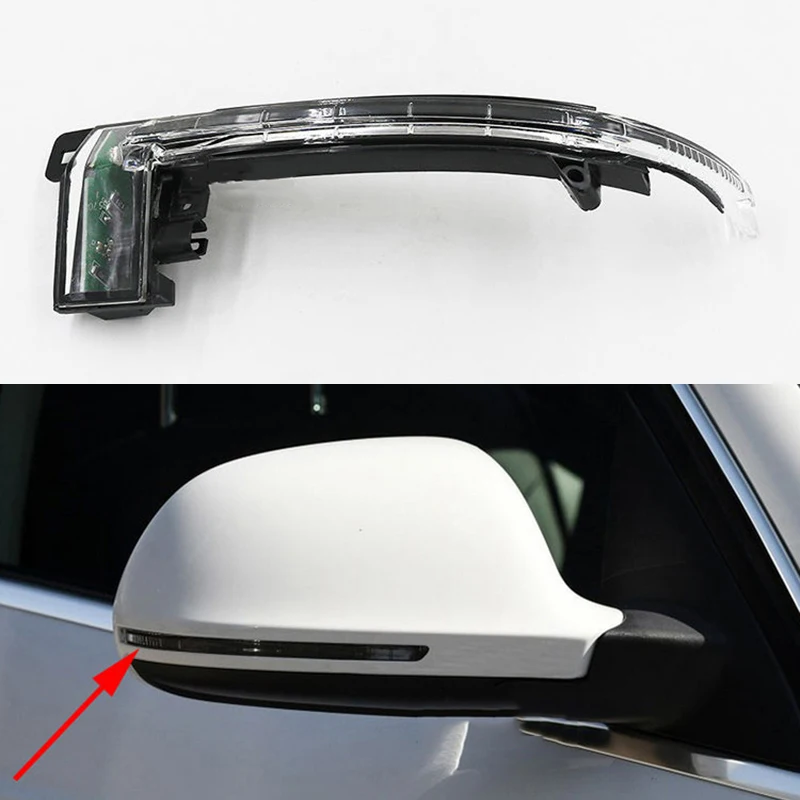 

Left Right Side Mirror Blinker Turn Signal Led Light For Audi A4 B8 2009-2012 A6 C6 2009-2011 Q3 2013-2018 8KD949101 8KD949102