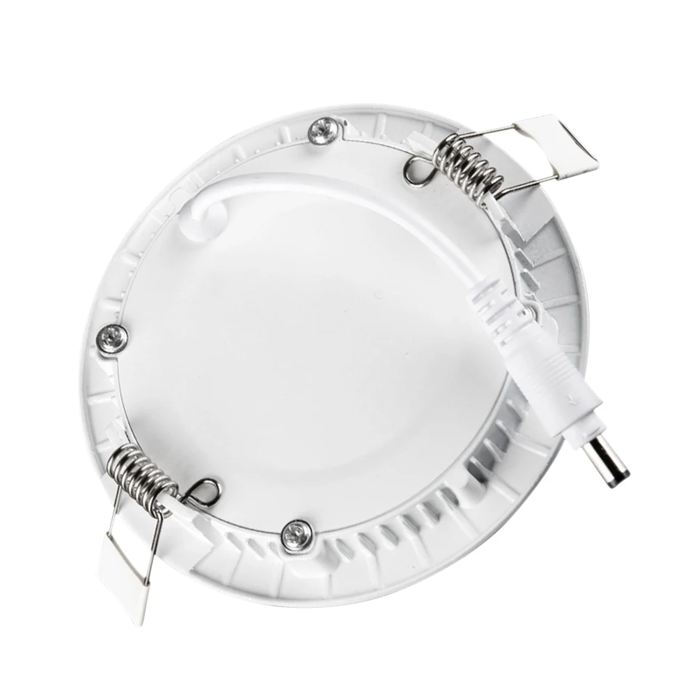 Ultra Thin LED Panel Light 3W 4W 6W 9W 12W 15W 18W 24W Driver Included 85-265V Recessed Ceiling Panel Lamps for indoor Lighting