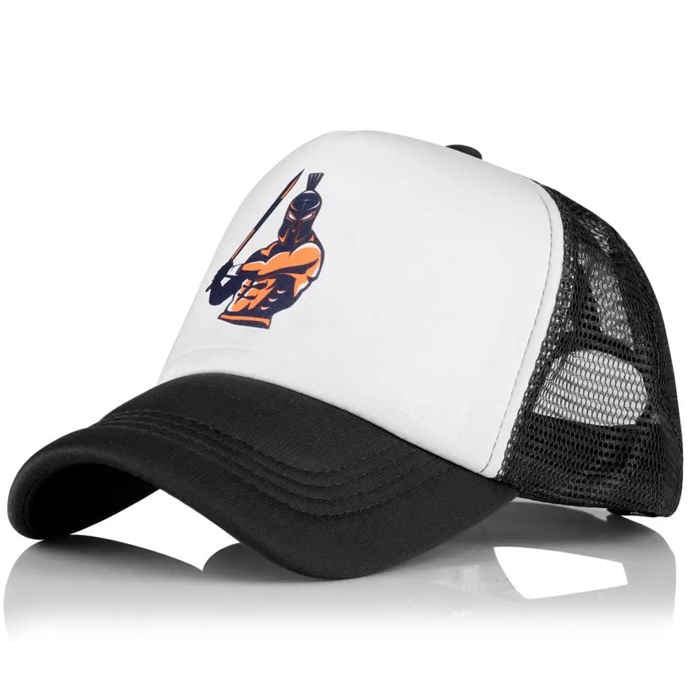 Спартанская бейсболка черная сетчатая дышащая Спортивная Кепка s Женская