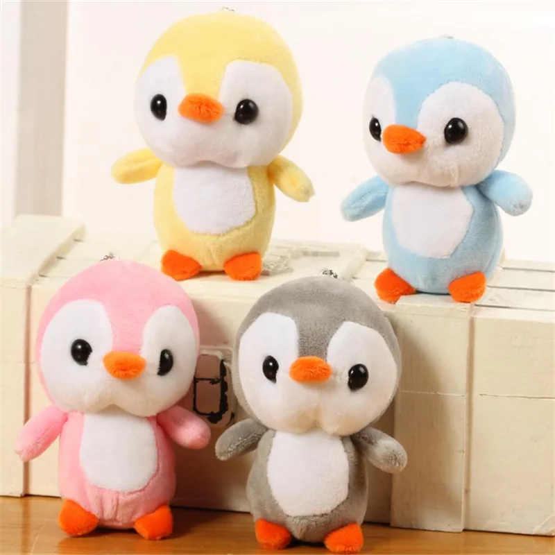 HANDANWEIRAN 1PCS 12CM cute penguin plush toy PP cotton decorative pendant toys boys and girls holiday 1 HANDANWEIRAN 1PCS 12CM cute penguin plush toy PP cotton decorative pendant toys boys and girls holiday 2