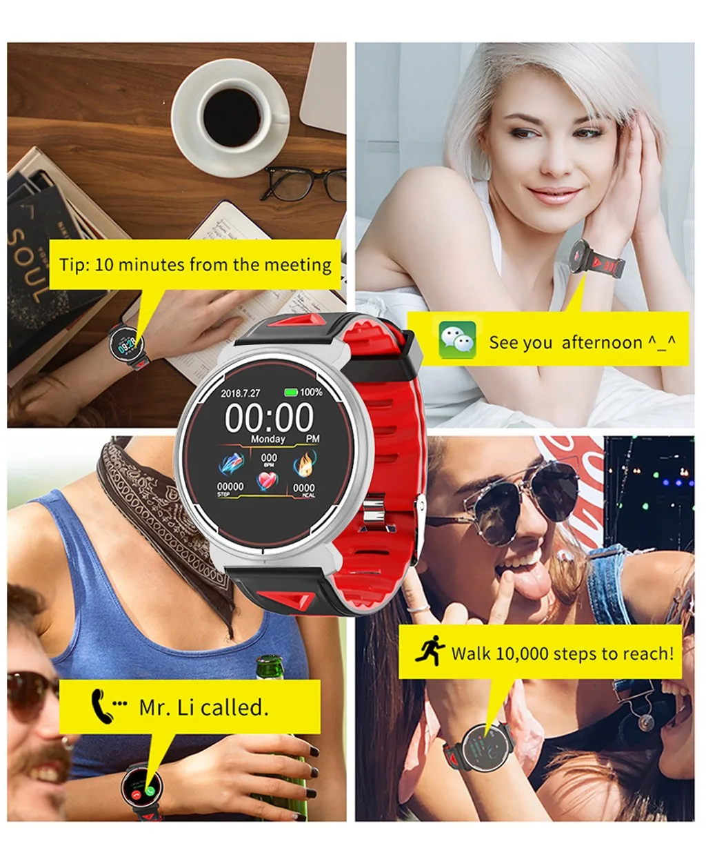 Bluetooth Смарт-часы для мужчин, кровяные 1,3 дюймов, цветной экран, пульсометр, кровяное давление, мониторинг сна, Смарт-часы, горячая Распродажа