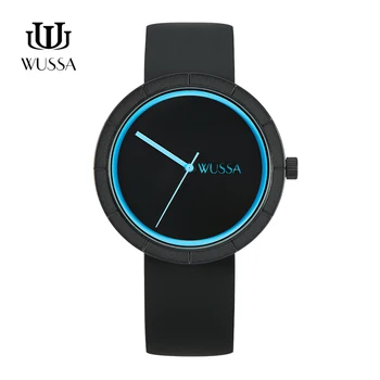 

WUSSA web celebrity simple neutral quartz couple watch