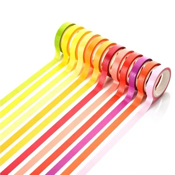 

40Pcs/Set Classical Solid Color Series Hand Account Hand Tear Practical Function DIY Scrapbooking Sticker Label Stationery