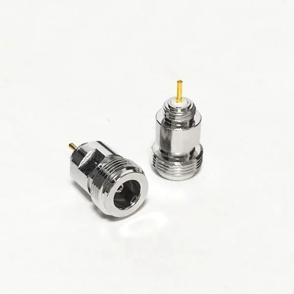 1PC brand new NEW N female socket RF coaxial connector welding post nickel-plated direct use amplifier special adapter | Обустройство