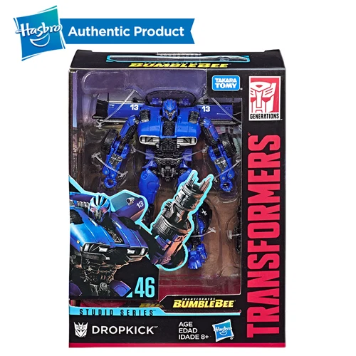 DROPKICK Hasbro Трансформеры студийная серия Люкс класс Трансформеры SS38 Шмель Dropkick Cogman скрапметалл красная молния Оптимус - Цвет: DROPKICK