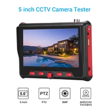 5''CCTV камера тест er монитор камера безопасности 8MP HD 1080P 4 в 1 TVI CVI AHD CVBS тест портативная тестовая камера