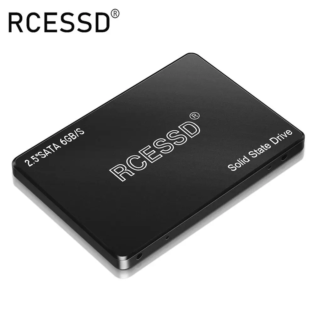 Пластиковый Внутренний твердотельный накопитель RCESSD 2 5 дюйма SATA3 SSD 120 ГБ ssd 240 480 1