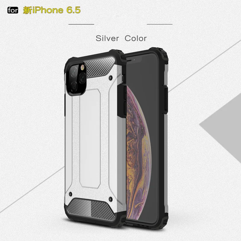 Shockproof Heavy Duty Phone Case AntiScratch Armor Protective Impact Resistant Silicone Cover for iPhone 11 Pro Max cute iphone 8 cases