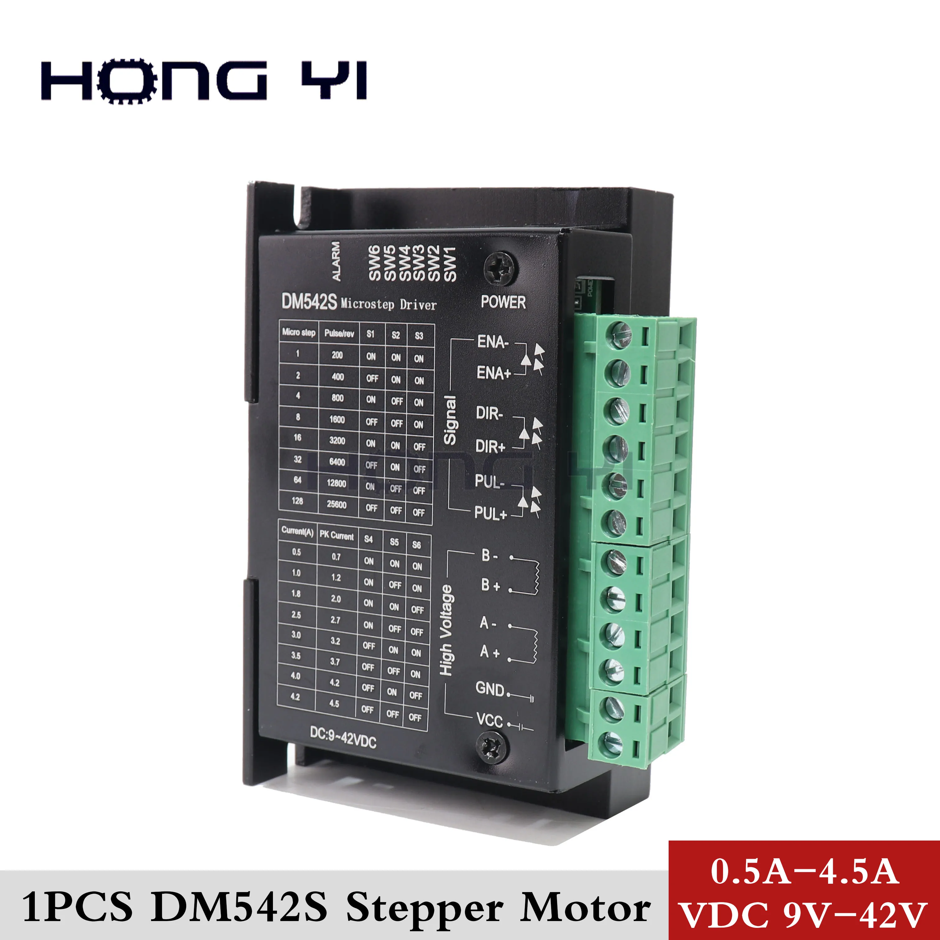 Микрошаговый драйвер dm542S для двигателя nema 23 шаговый Драйвер M542/2M542 шаговые