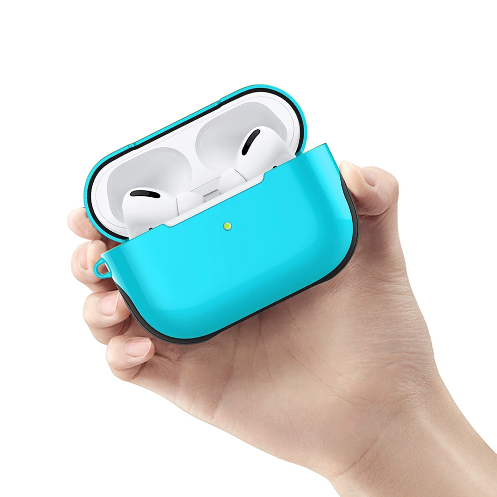 Для Apple AirPods Pro Чехол TPU+ PC роскошный жесткий защитный чехол для наушников чехол Аксессуары для Air Pods Pro Чехол
