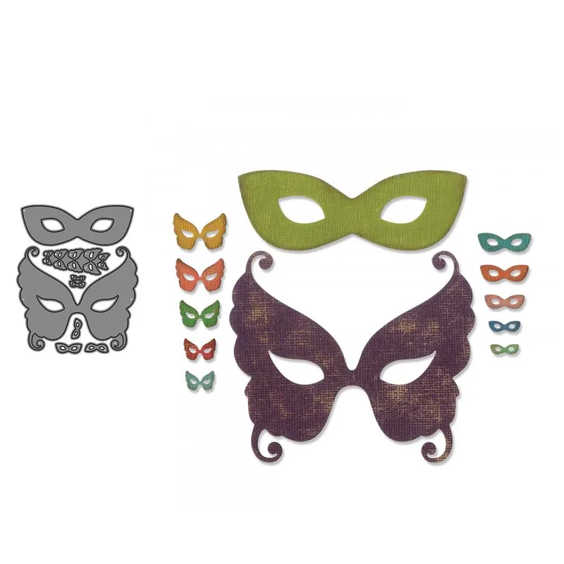 

Metal Cutting Dies and Scrapbooking mask For Paper Making Halloween Crazy Embossing Frame Card Dies Set