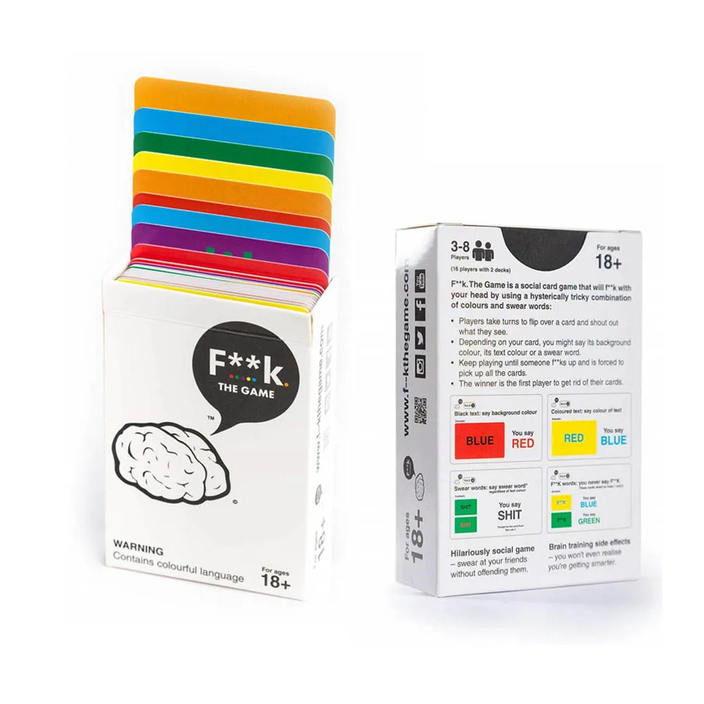 The ORIGINAL Aussie Game Fk. The Game Board Game Adult Party Game Family Entertainment Playing Games