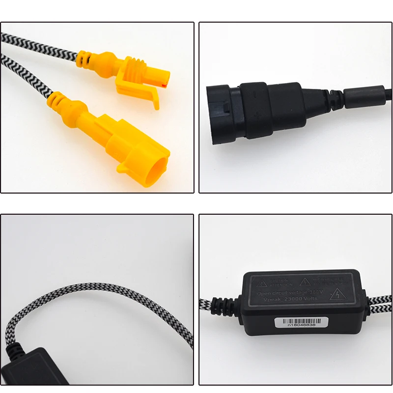 HIDLT 24V 75W HID Ballast Headlight Kit Xenon D2H 6000K H1 H3 H7 H11 9005 9006 4300K 5000K 8000K Truck Boat Car Headlamp Bulbs  (6)