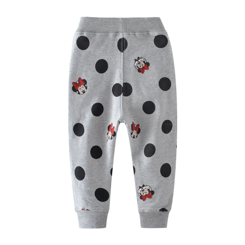 

Funnygame Baby Girls Sweatpants New Fashion Polka Dot Autumn Spring Kids Clothes Full Length Children Cartoon Trousers Pants
