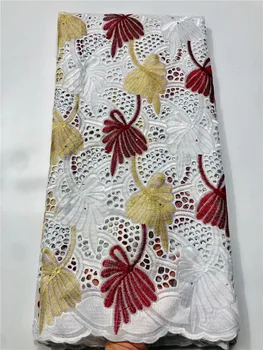 

Latest Swiss Voile Lace Cotton Lace fabric high Quality Nigerian Wedding Lace Fabric For Woman African Lace FYIN318