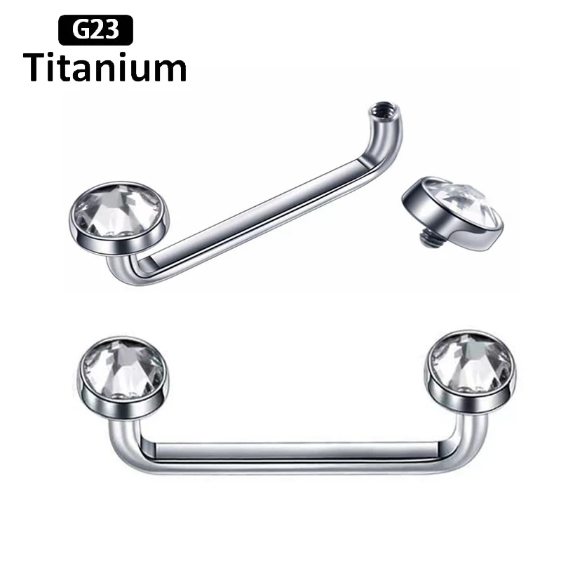 G23 Titanio Dermal Anchor Piercing Surface Barbell Micro Dermal Piercing Skin Diver Micro Dermal Jewelry Sexy Body Jewelry 14G