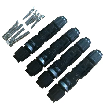 

4p Cable Connector Joints Photovoltaic 1000V Valve Nozzle Attachment Tool Anti Ultraviolet Function