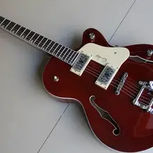 Arrilavl гретч 6120 модель джаз электрогитара Полу полый корпус в винно-красный 111229