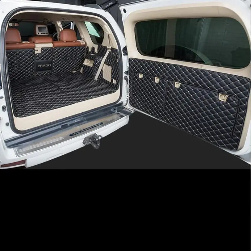 Напольный коврик для багажника автомобиля прочные коврики Toyota Land Cruiser Prado 150 2010 2011