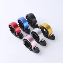 New Bicycle Bell Ultralight Aluminum Alloy Ring Design Safety Warning Bell Mountain Bicycle Crisp Loud Bell Bike Accessories