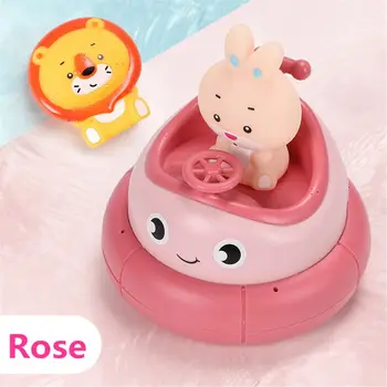 

Bathroom Electric Rotating Cup Rabbit Lion Baby Spray Water Bath Puzzle Play Toy XX9E