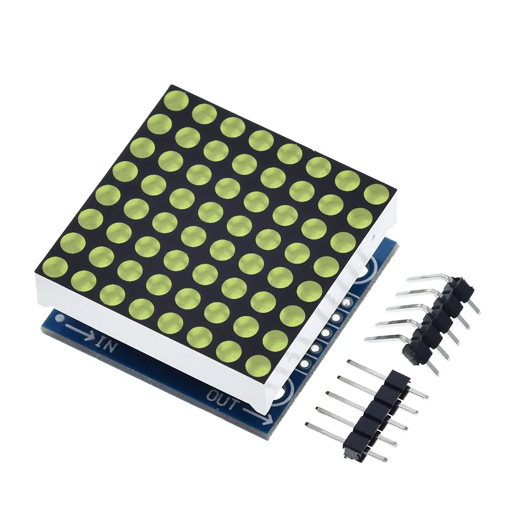 TZT MAX7219 dot matrix module microcontroller module display module finished goods