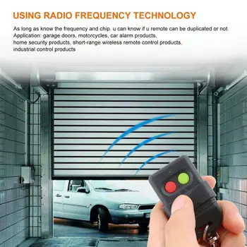 

Wireless Auto Copy Remote Control Duplicator 330MHz Face to Face Copy Privacy Garage Doors Key Auto Gate Doors Key