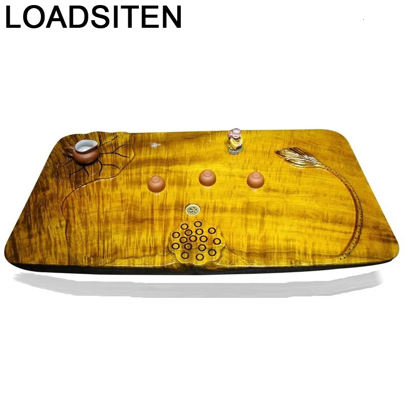 

Ceremony Dienblad Vassoio Da Portata Puer Teaware Set Chinese Sunum Tepsi Bandeja Wood Holder Gongfu Serving Kung Fu Tea Tray