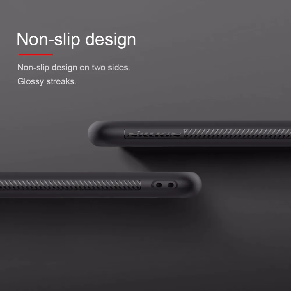 10 шт./лот,, Текстурированный чехол NILLKIN для Xiaomi Redmi Note 8, Жесткий ПК, матовый чехол для телефона Redmi Note 8
