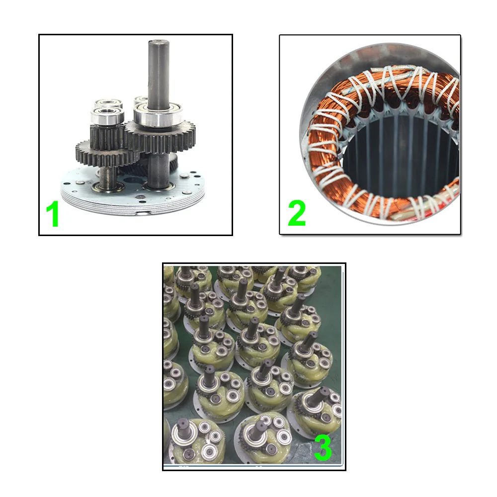 AC Motor Da Engrenagem De Alto Torque