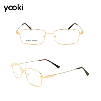 

New Men 100% Titanium Eyeglasses Frame For Men Optical Glasses Women Retro Half-frame Glasses Prescription Frames EJ029-523
