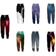 EAnvog, Галактический узор, спортивные штаны, 3D принт, S-5XL, пара, модные, длинные штаны, звездное небо, шнурок, для отдыха, брюки для мужчин и женщин