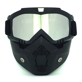 

Outdoor Cycling Airsoft Mask Full Face Helmet Paintball Mask Airsoft Safety Protective Anti-fog Goggle Protective Tactical Mask