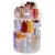 Вращение На 360 Градусов Make Up Organizer Box Косметический Органайзер Прозрачный Модный Спин Многофункциональный Съемный Акрил