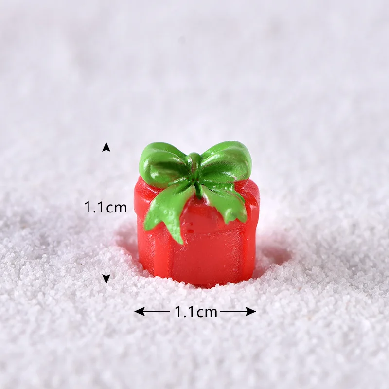 Gift C Новые рождественские Санки фигурка оленя мультфильм животное фигурка кукольный домик торт домашний декор миниатюрный Сказочный Сад украшения Аксессуары - Цвет: Gift C