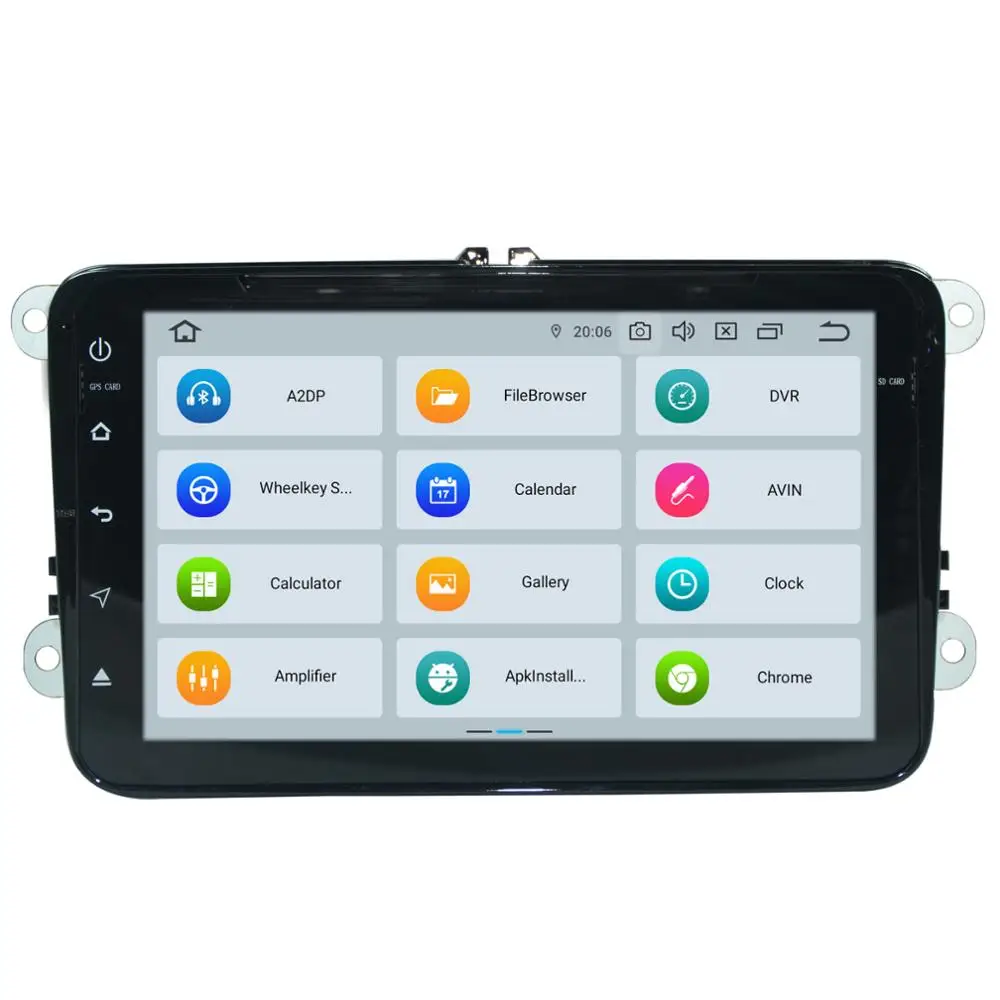 Perfect COIKA 9" Android 9.0 System Auto DVD GPS Navi For VW Passat Scirocco Jetta Skoda Octavia Superb Radio BT Music WIFI 4+64G RAM 2