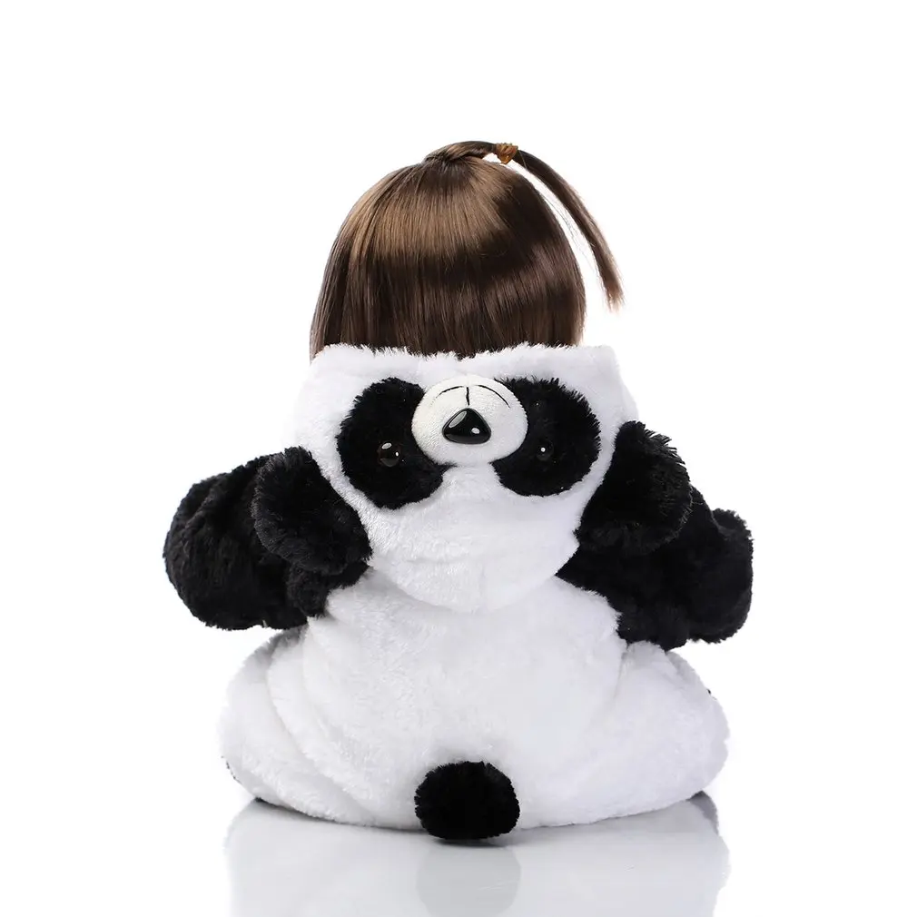 55 см милые куклы Reborn Kawaii одежда панда одежда со слонами Мягкие силиконовые реалистичные куклы для новорожденных девочек подарок Горячая