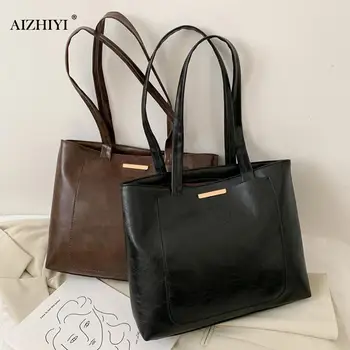 

2020 New Vintage Leather Handbags Luxury Handbags Women Bags Designer Bags Famous Brand Women Bags Large Capacity Tote Bags Sac